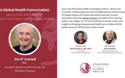A Global Health Conversation with Dr. James J. O’Connell, MD